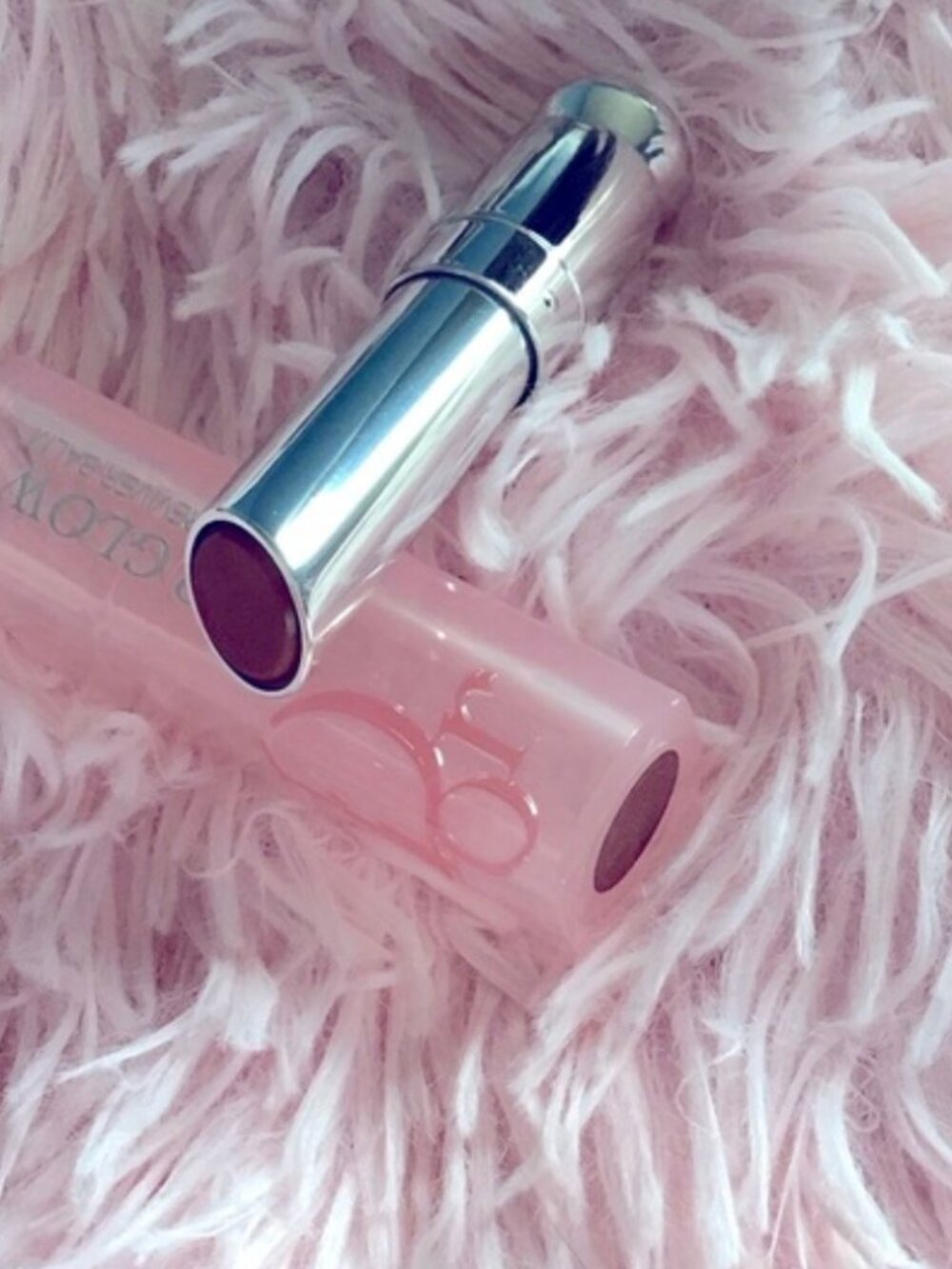 New Dior Addict Lip Glow Lip Balm 039 Warm Beige Without Box